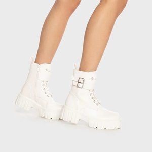 NEVER WORN!  Up The Creek Combat Boots from Dolls Kill - Size 7